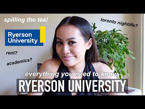 watch this before going to RYERSON UNIVERSITY - EVERYTHING TO KNOW | spilling the universi-tea