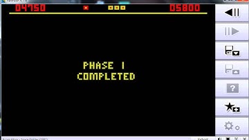 Space Fighter - Acorn Atom - emulador Pantheon 4.338 - testeado en Windows 7 x64