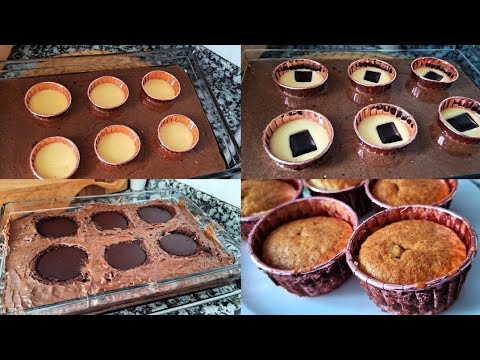 BİR TEPSİ 2 KEK TARİFİ | Muffin Tarifi, Borcamda Kek, Pratik Tatlı Tarifleri, Nefis Yemek Tarifleri BİR TEPSİ 2 KEK TARİFİ | Muffin Tarifi, Borcamda Kek, Pratik Tatlı Tarifleri, Nefis Yemek Tarifleri