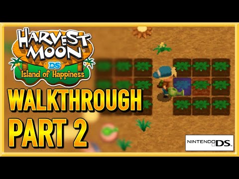 Harvest Moon DS: Island of Happiness - Прохождение - Геймплей - Letu0027s Play - 2
