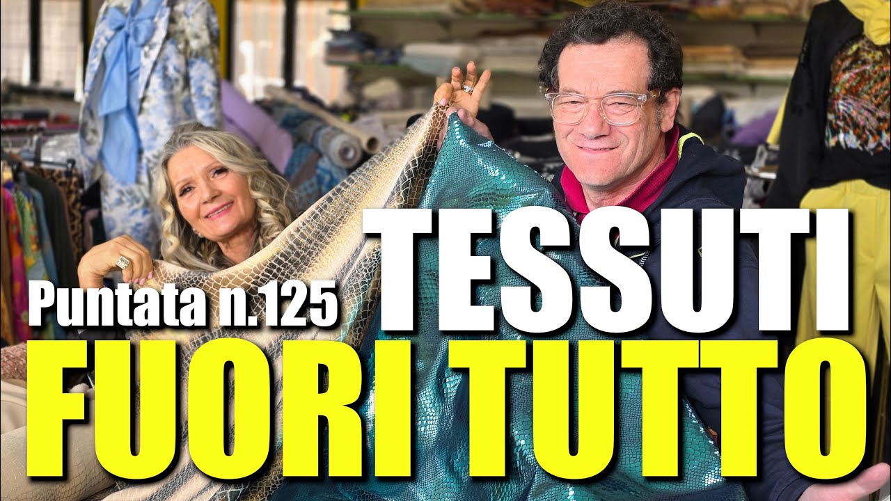 Tessuti Bellissimi a soli 2,90 €/Mt. ! 🇮🇹 Gli Scampoli dei F.lli Antonioli - Puntata N.125 🎥