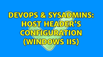 DevOps & SysAdmins: Host header