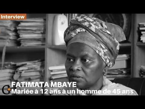 B-Griot Fatima Mbaye, mariée à 12 ans, à un homme de 45 ans