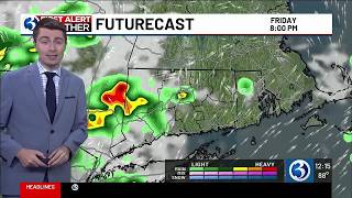 FORECAST: A First Alert Weather Day for heat, humidity and a storm threat
