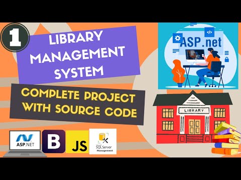 library management system complete project with source code in ASP.NET C# & SQL Part-1