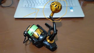 COMO CAMBIAR LA MANIVELA A UN CARRETE DE PESCA / PENN SPINFISHER VI  5500 / GOMEXUS Power Handle