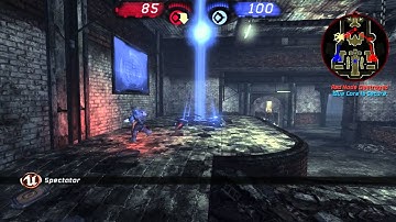 UT3 Downtown - cybornetic organism - spectating Unreal Tournament 3 multiplayer gameplay