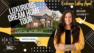 Luxurious Dream Home Tour at 45711 Morningside Ct. Canton, Michigan