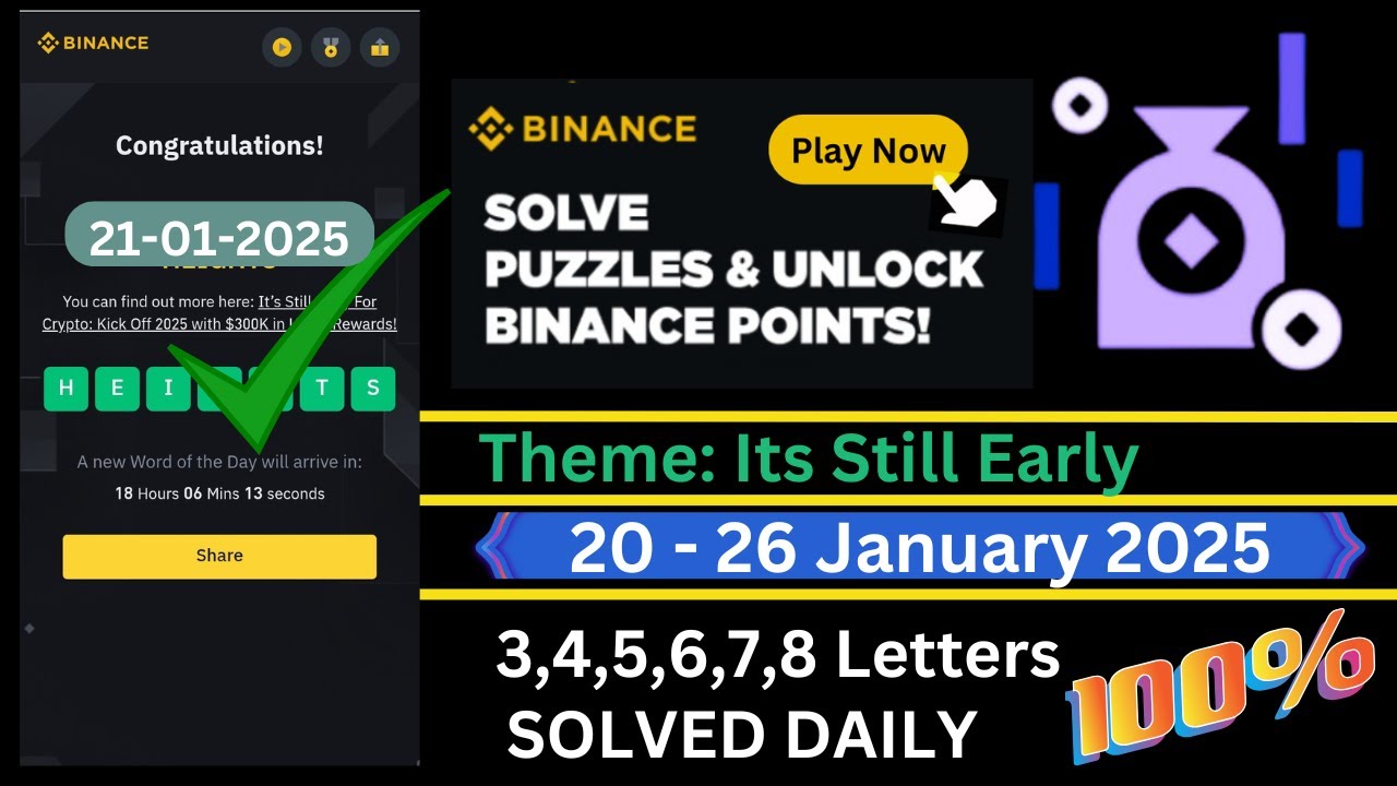 Binance Word of The Day: The SECRET to Making Money in Crypto!