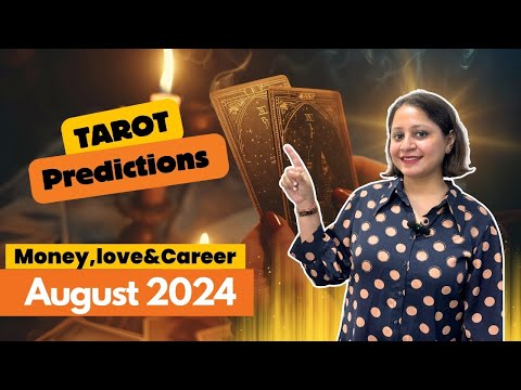AUGUST MONTH PREDICTION | HINDI TAROT READING | MONEY-LOVE-CAREER | #august2024 #tarot #pickacard