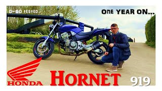 Honda Hornet 900 - A Review a year later- cb900 - Initial b