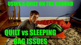 SLEEPING BAGS VS QUILTS | WHAT YOU NEED TO KNOW BEFORE YOU BUY YOUR FIRST QUILT