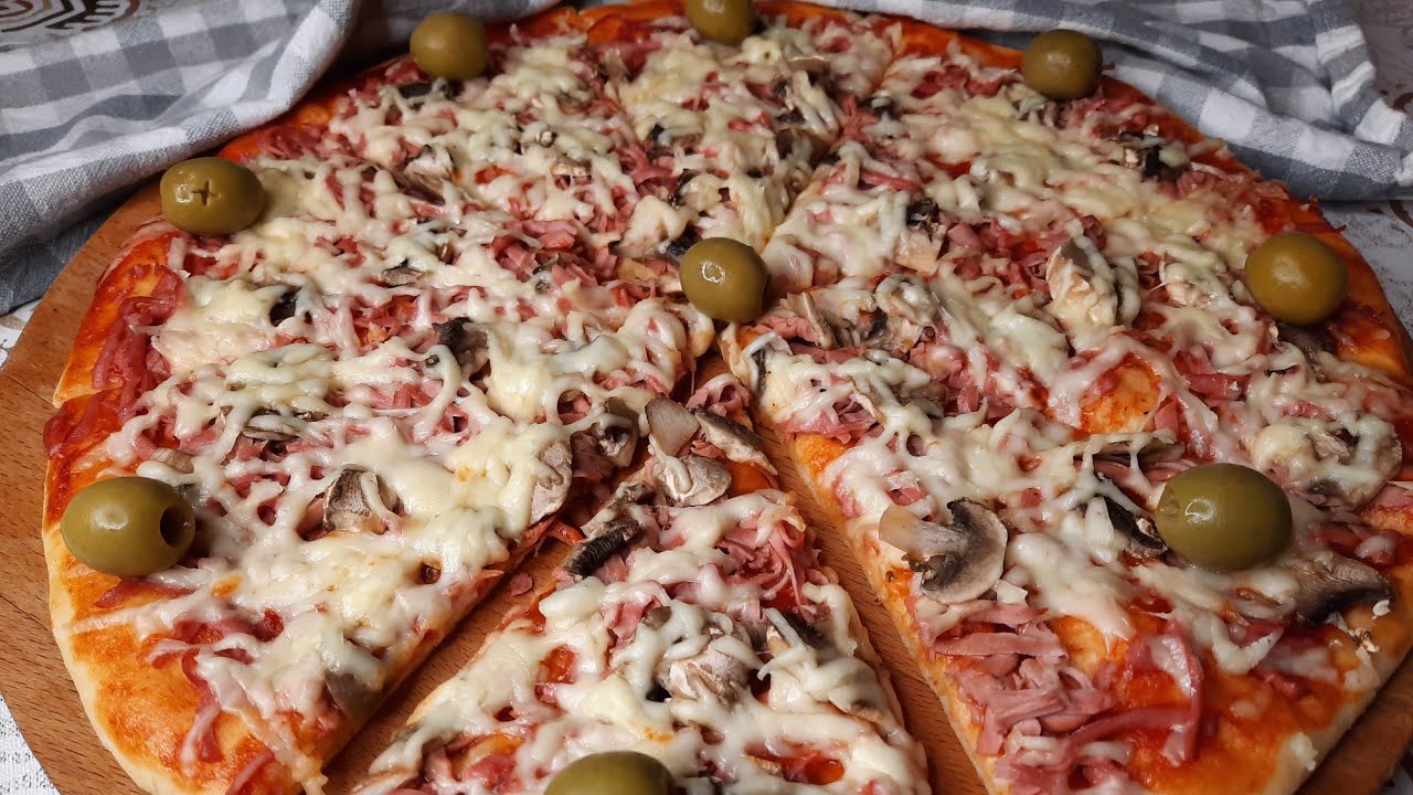 Pizza/ domaci recept za pizzu /najmekše tijesto za pizzu #pizza #foodblogger #zakuhajmozajedno