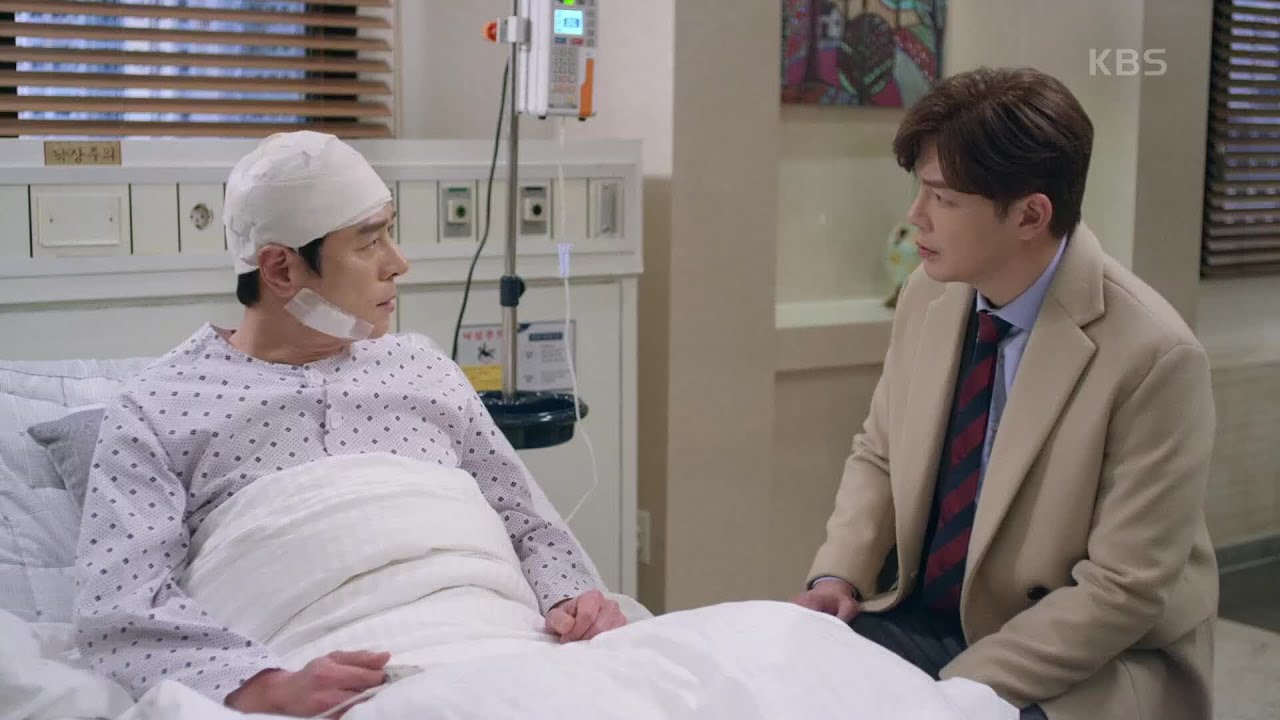 ＂주 이사장이 알면 안 돼요...＂ 강은탁-이명호 도움으로 병실 탈출한 홍일권! [비밀의 남자] | KBS 210203 방송