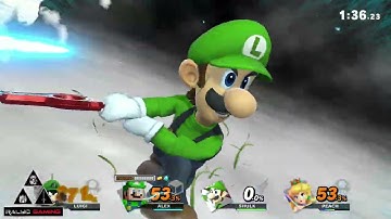 Smash Mods Ultimate:  Many Forms of Luigi Mega Battle