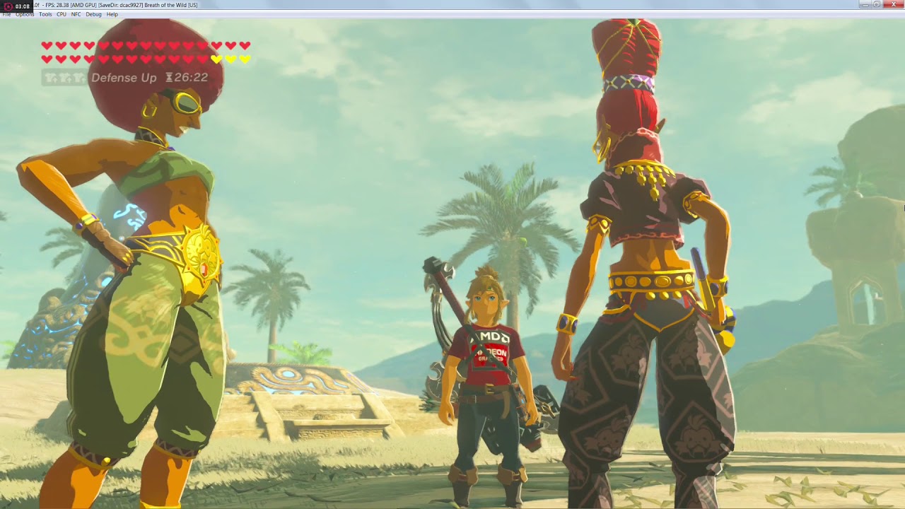 The Legend of Zelda: Breath of the Wild can already be booted in the latest  version of the CEMU emulator