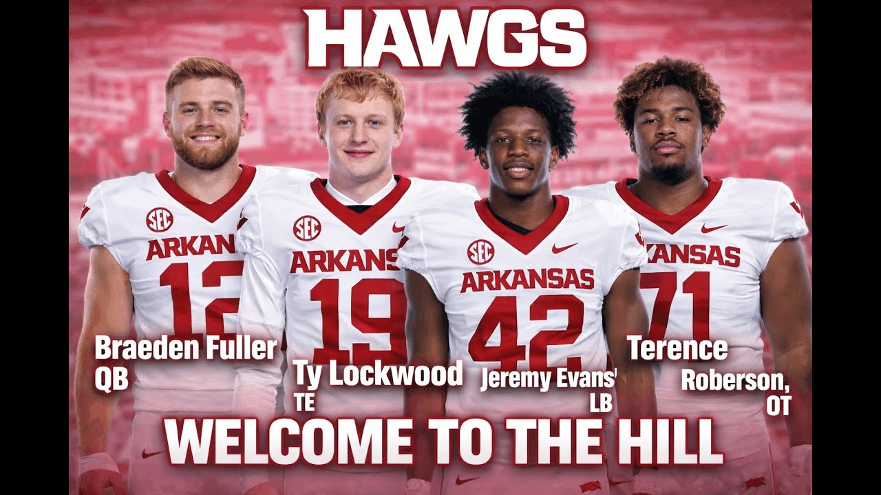 Arkansas Razorbacks Transfer Portal Commitments 1/11