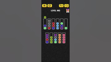 Ball Sort - Color Puzzle Game - Level 682 - Walkthrough SOLVED by RobotPlayer AI!!!