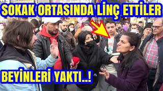 BEYİNLERİ YAKTI. BİR DEDİĞİ BİR DEDİĞİNİ TUTMADI. AKP'Lİ ABLANIN ZOR ANLARI