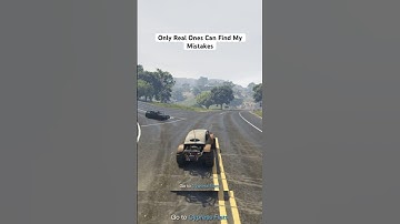 Only Real Ones Can Find My Mistakes in GTA5 #gtaviral #gtaonline #gta5online#gtacars #gta5 #fail