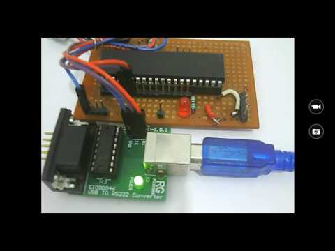 UART communication between PIC Microcontroller and Computer