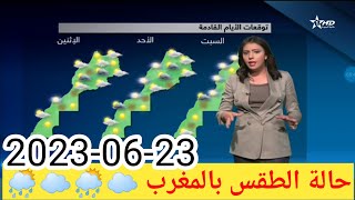 حالة الطقس الجمعة 23-6-2023