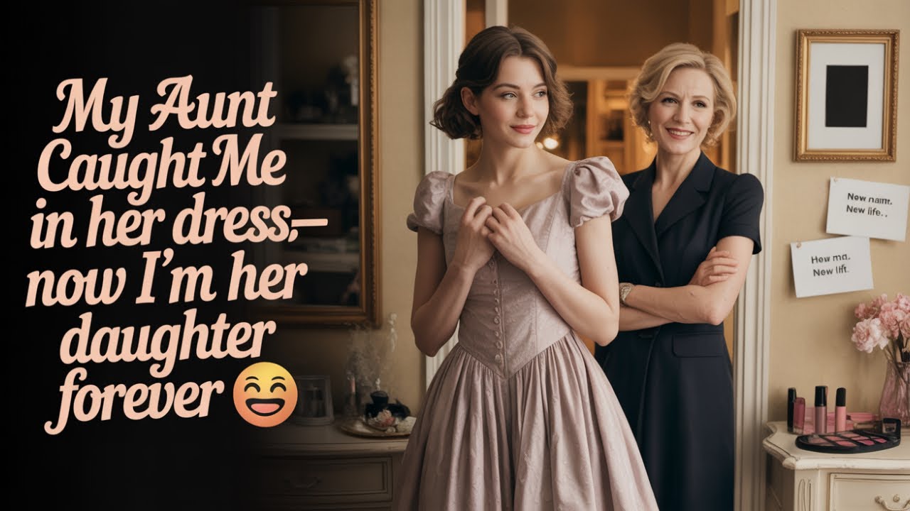 [Crossdressing Stories/MtF Transition] My Aunt Caught Me in Her Dress—Now I’m Her Daughter ...