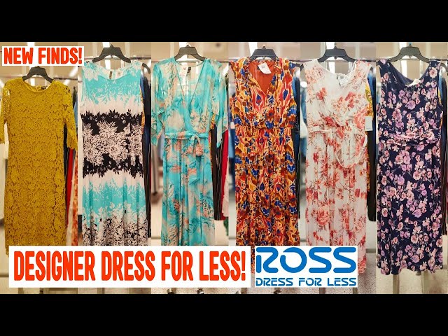 ROSS NEW WOMEN SUMMER DRESS FOR LESS DESIGNER FASHION MAXI DRESSES  SHOPPING SHOP WITH ME - YouTube
