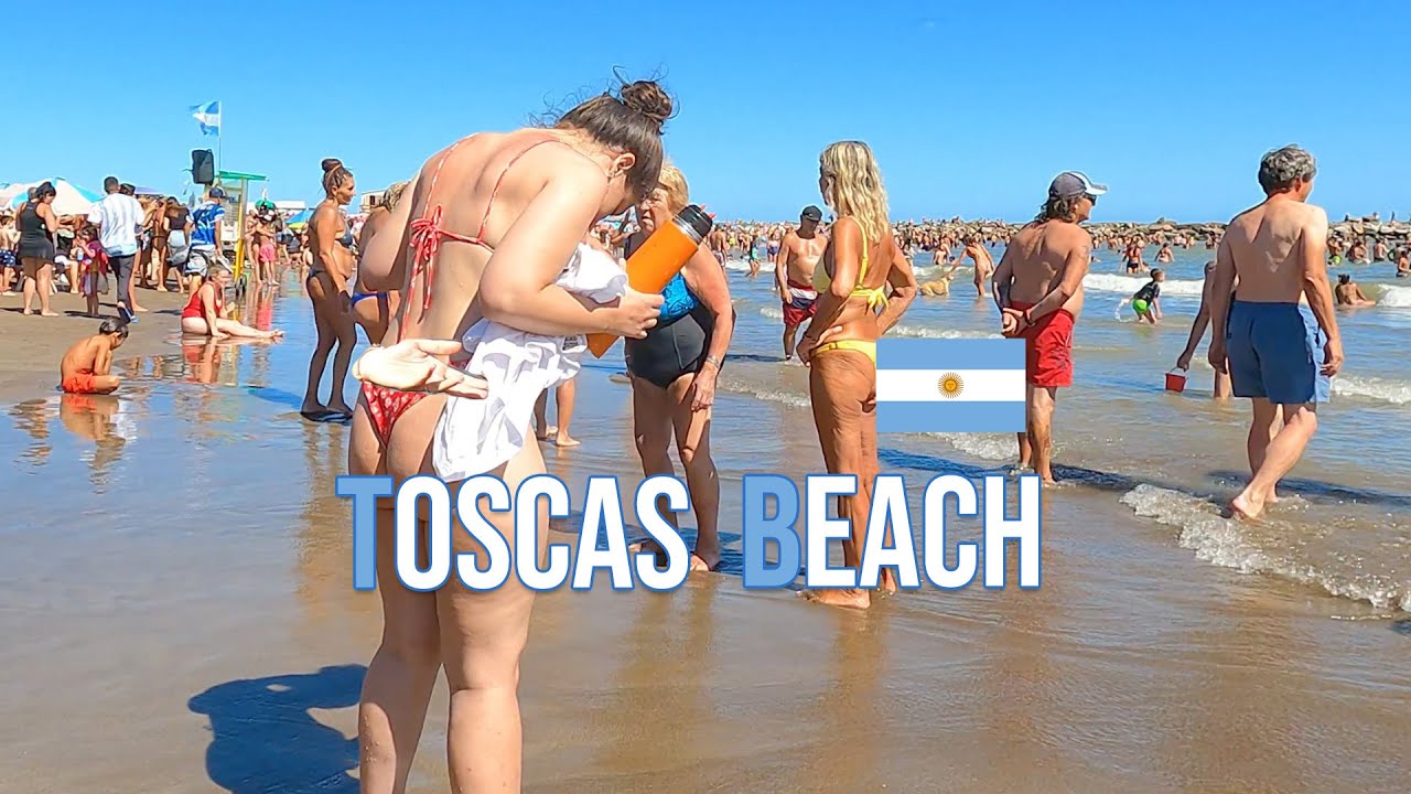 4K BEACH WALK TOSCAS BEACH Good Day