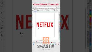 Netflix logo design in CorelDRAW | CorelDRAW | Graphic Design