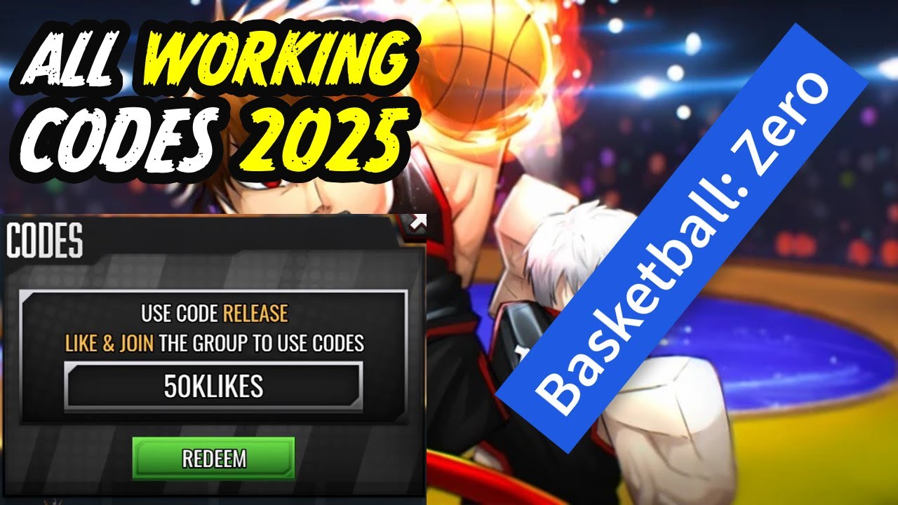 Basketball Zero Codes March 2025 New ALL WORKING Codes Roblox 