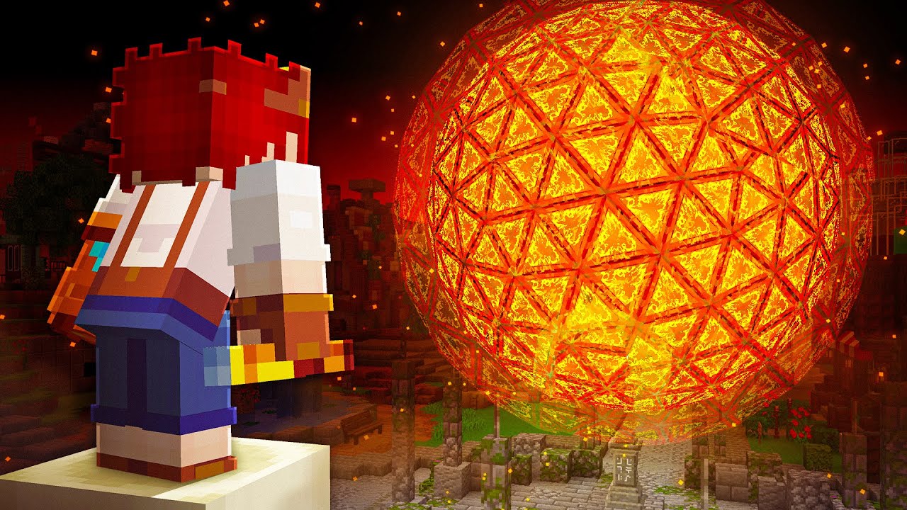 EU CRIEI UM SOL DE VERDADE NO MINECRAFT - Absurdo 2