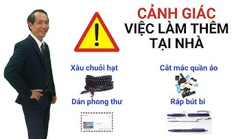 Làm thế nào để nhận biết công việc nhận làm thêm có bị lừa đảo không?