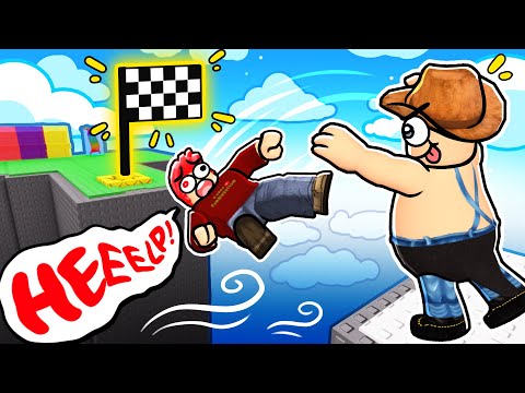 ROBLOX THROW YOUR FRIEND OBBY 