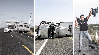 Aqui el VIENTO 💨 DERRIBA TRAILERS 🚛 🇲🇽( LA VENTOSA) | Documental