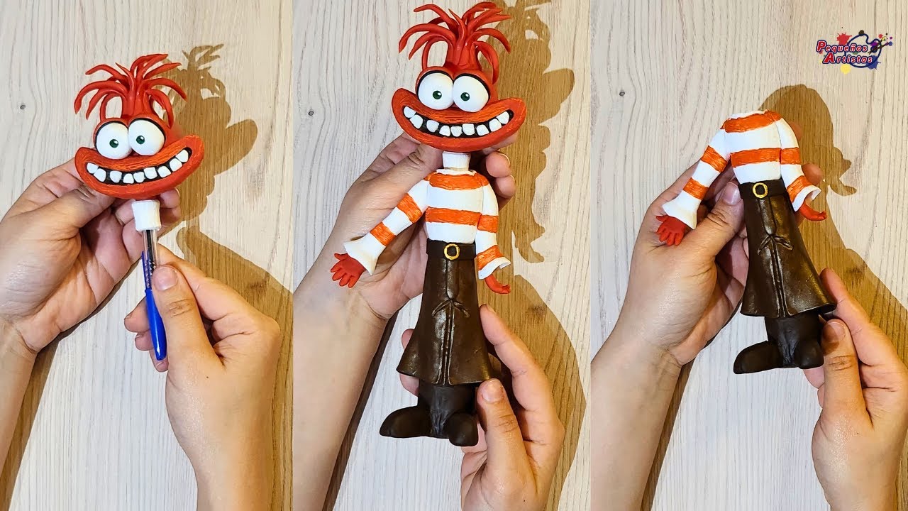 Lapicero de Ansiedad 🧡 INSIDE OUT 🧡 Porcelana fría