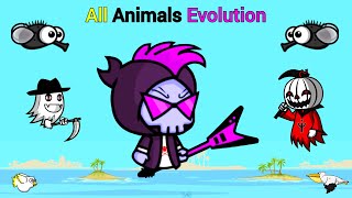 All Animals Evolution With New Legendary Rockstar Reaper (EvoWorld.io)