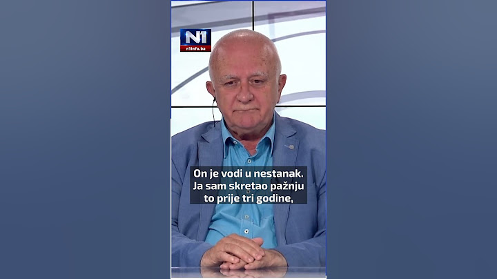 Srbijanski politički analitičar Dušan Janjić: Dodik vodi RS u nestanak.