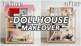 THRIFTED Barbie Dollhouse MAKEOVER | AMAZING DIY Transformation! | BETHANY FONTAINE screenshot 4