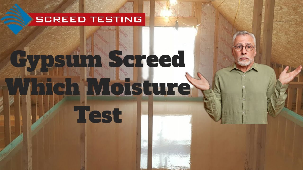 Gypsum Screed Which Moisture Test?👉Find out which test you need before laying your floor coverings.