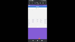Scratch won't show the search and shows blank page
