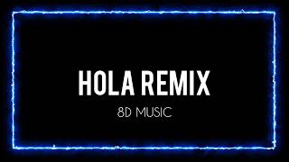 Dalex - Hola Remix ft. Lenny Tavárez, Chencho Corleone, Juhn "El All Star" | 8D MUSIC 🎧