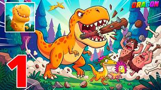 🦖 Dino Bash Gameplay Walkthrough Part 1 - Defending The Last Dino Egg (Android, iOS)