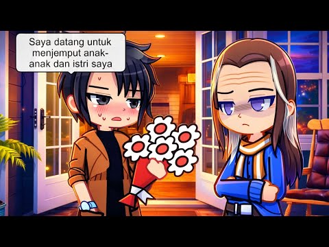 Gacha Life 2 // Sasuhina // (Part 2) 😃I came to pick up my children and wife🙂