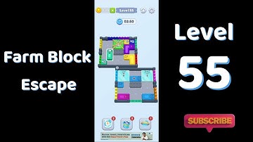 Farm Block Escape Level 55 Walkthrough 🚜 | Go Answer