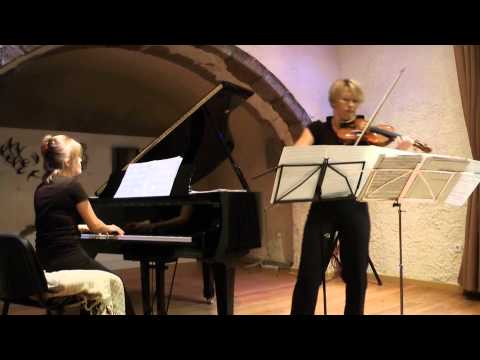 Edua Zadory & Anastasiia Dombrovska "Ungarische Rhapsodie Nο 2" live at Megaro Gyzi Festival 2012