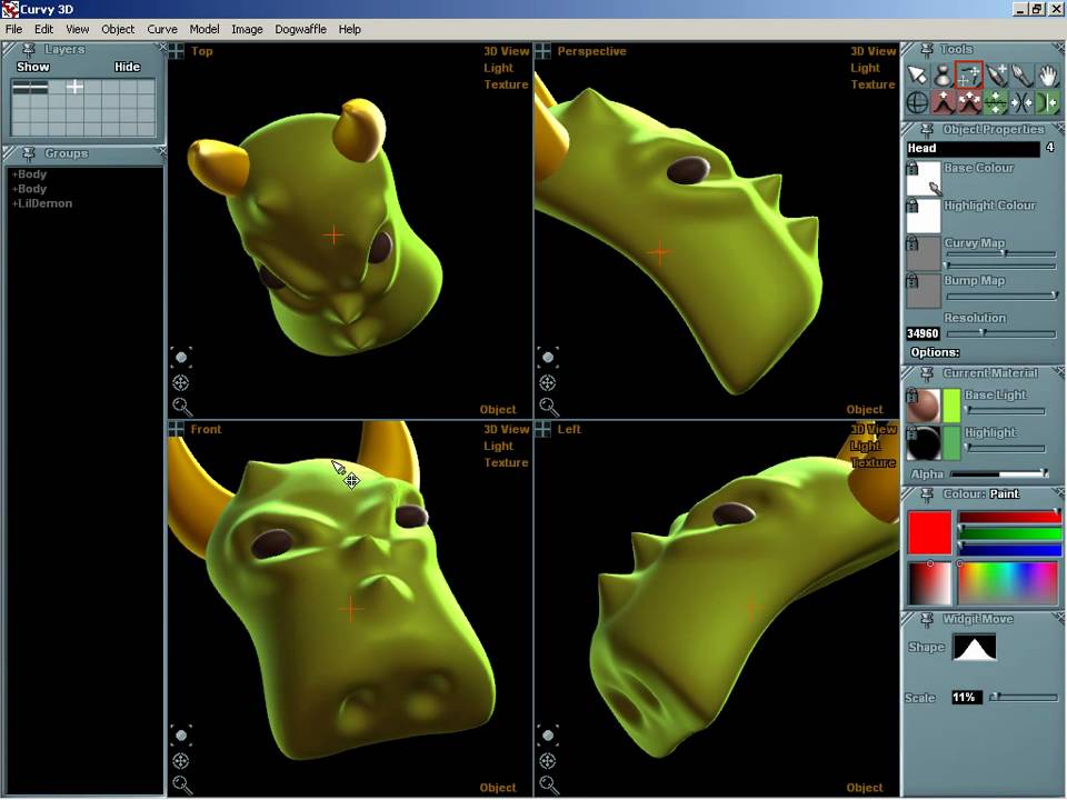 Curvy 3D 2.0 - Sculpting Medley