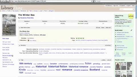 LibraryThing - Basics of Online Cataloging