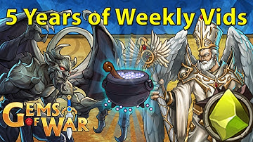 Gems of War: Event Objectives | 5 Years of Weekly Event Video Anniversary and Divine Week