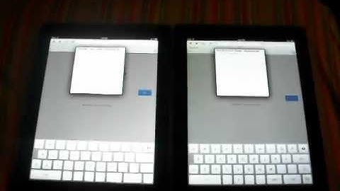 iPad 2 vs iPad 3 Safari Speed Test